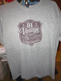 81 Vintage & Company Logo Tee